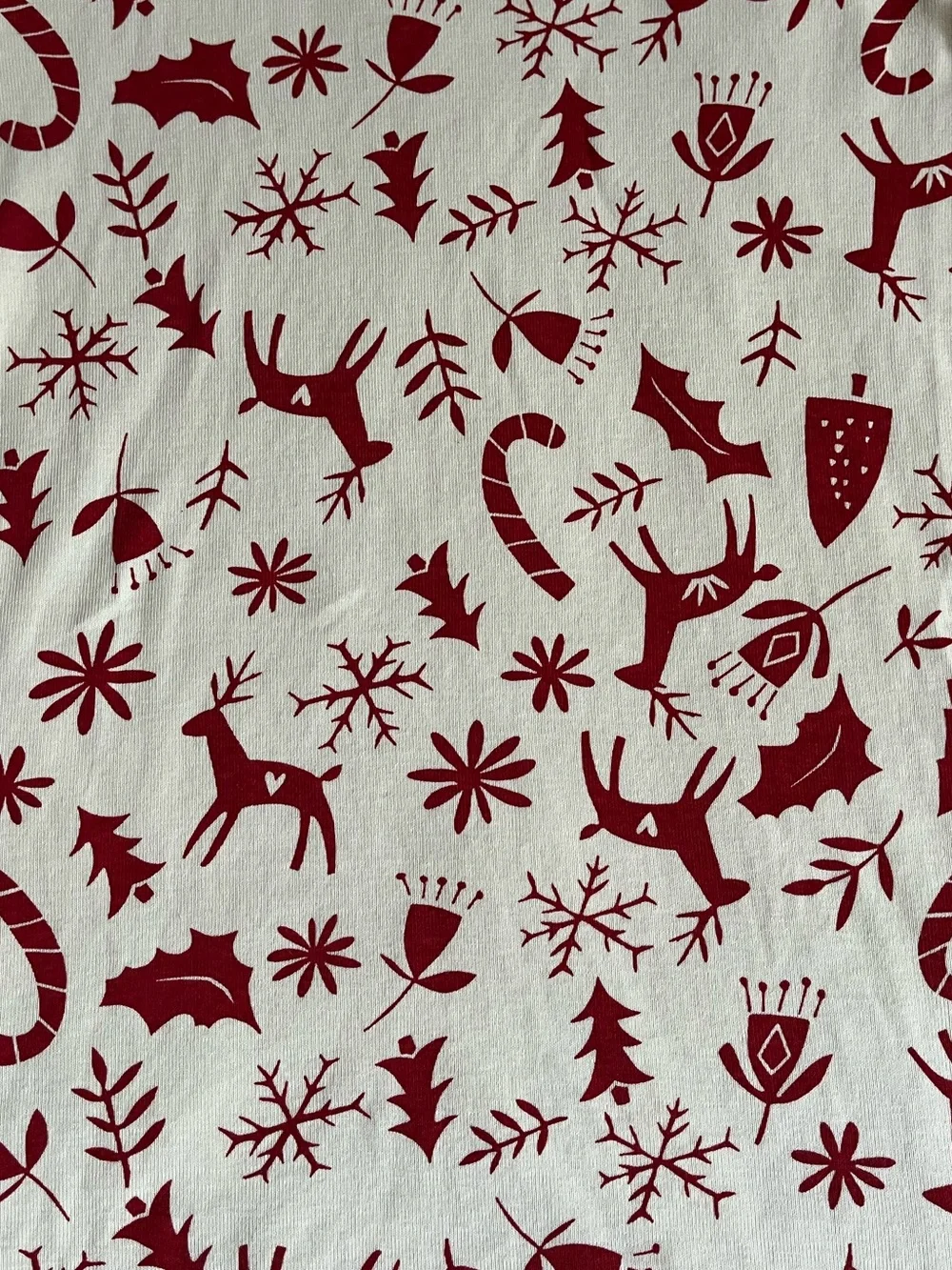 Hanna Andersson Organic Scandi Cane PJ Top